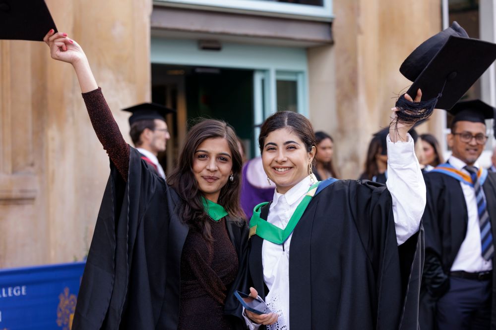 Students at Graduation