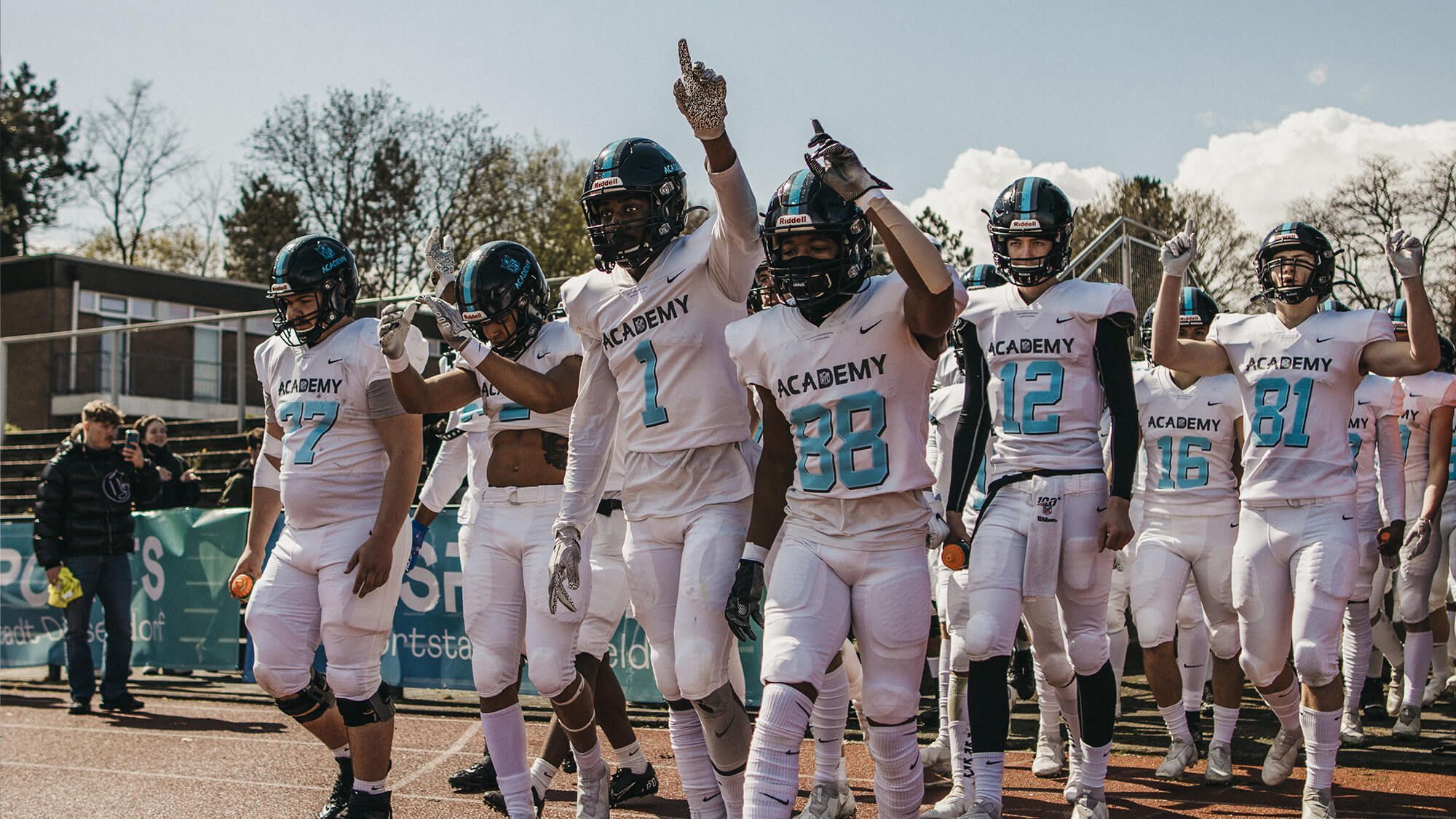 NFL Academy Take on Bavarian Warriors in Munich Loughborough College