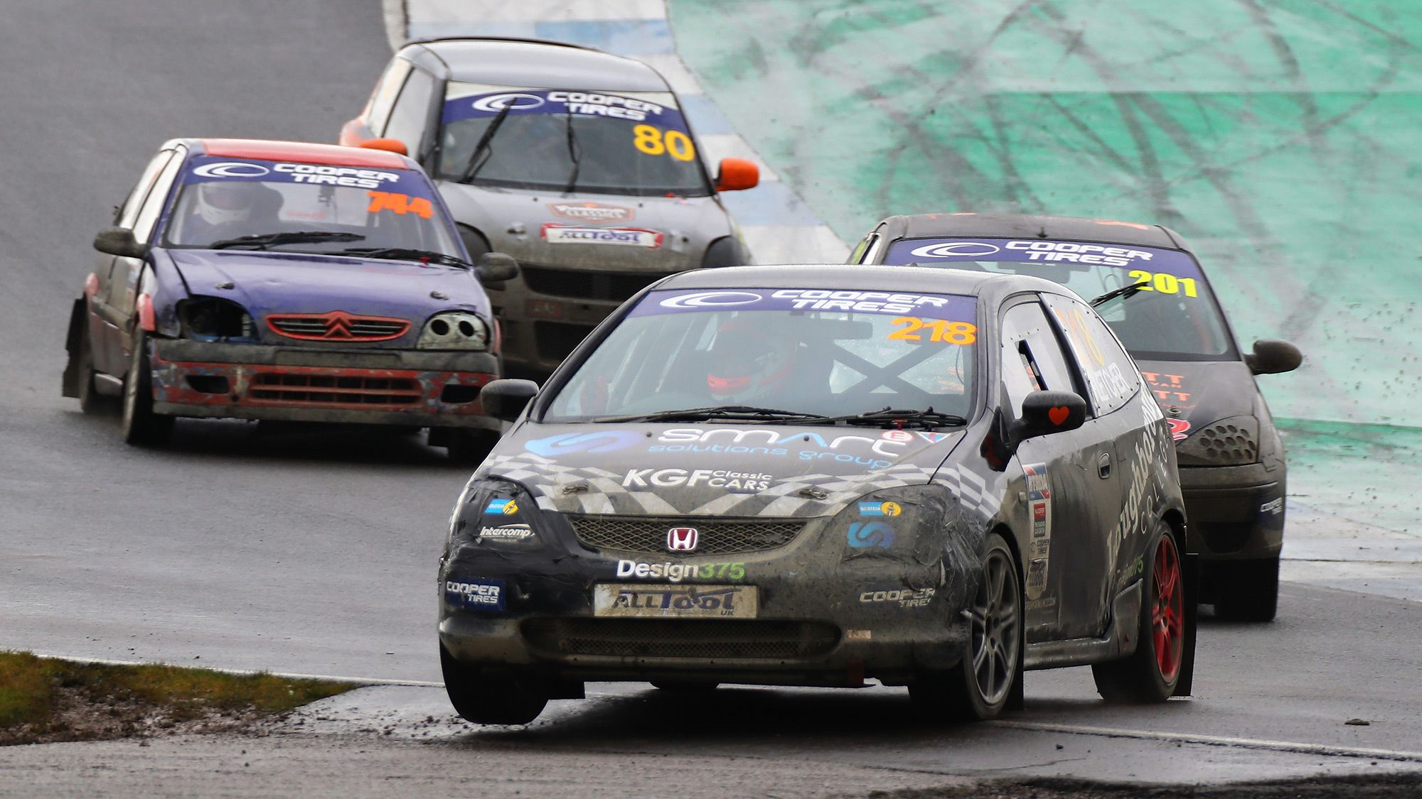 College clinches double rallycross title