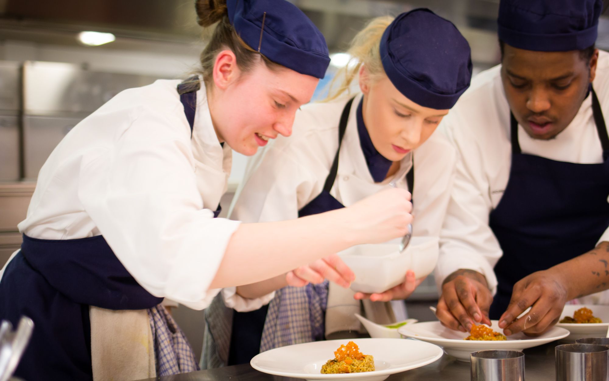 Culinary triple in sight today for Loughborough College students ...