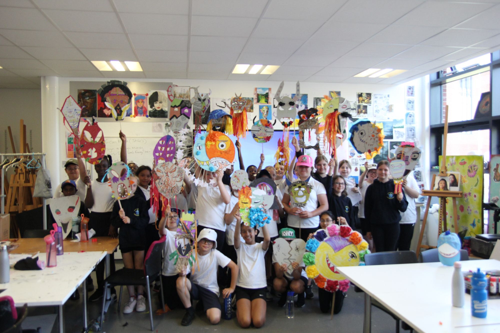 Creative Arts Students Inspire Future Artists with Local Primary School Workshops