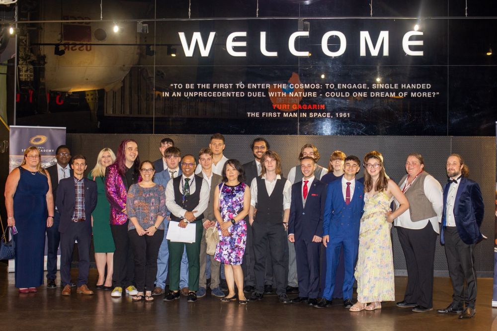 A group of Space Engineers at the National Space Centre