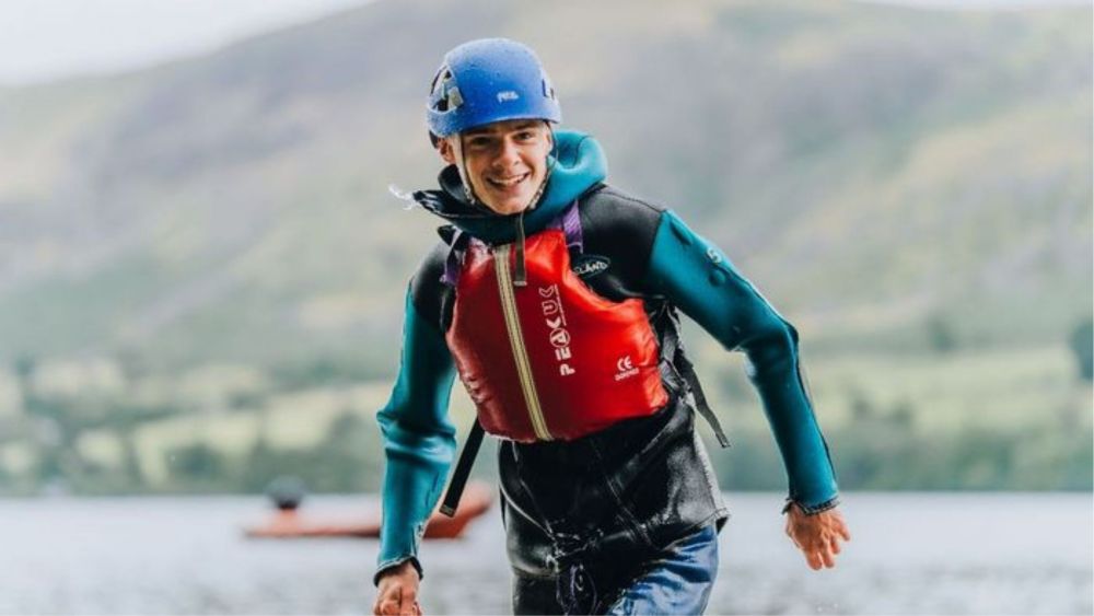 Learner Jake Blythe during the Pinnacle Expedition