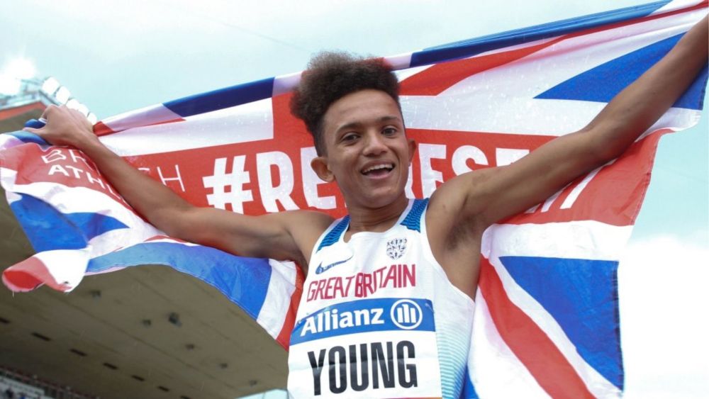 Paralympic hopeful Thomas Young MBE